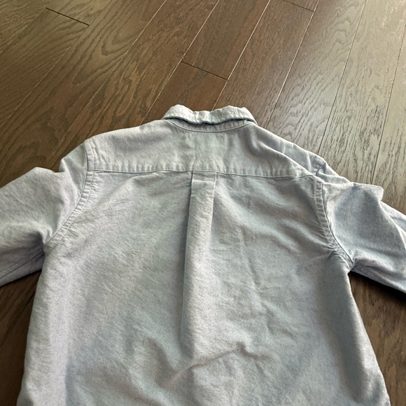 Ralph Lauren Blue button Down Shirt Boy’s Size 7 - Picture 9 of 12